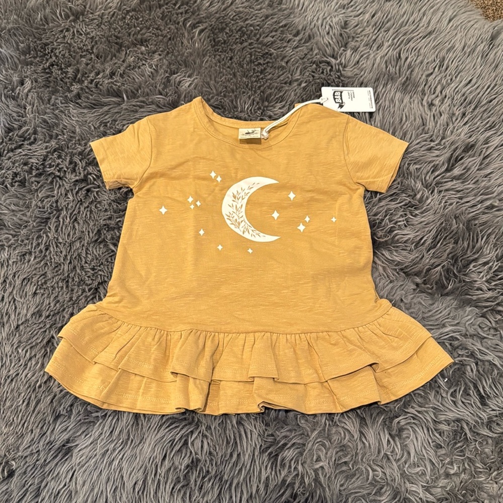 Organic girls blouse